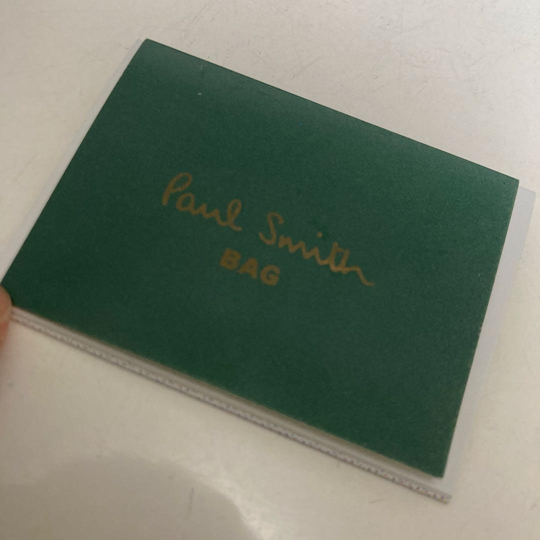 【未使用】Paul Smith / 黒色 2つ折り財布