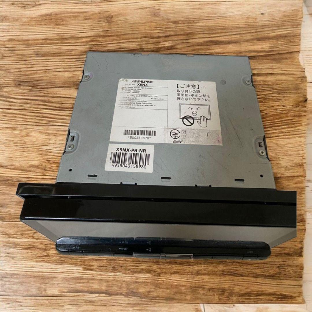 動作OK　X9NX ALPINE PRIUSアルパイン　9インチ2019