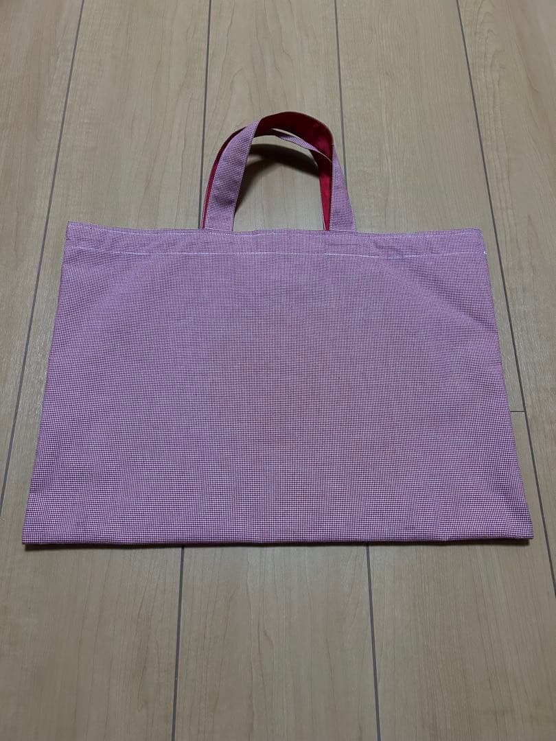 【美品】familiar ファミリア トートバッグ レッスンバッグ