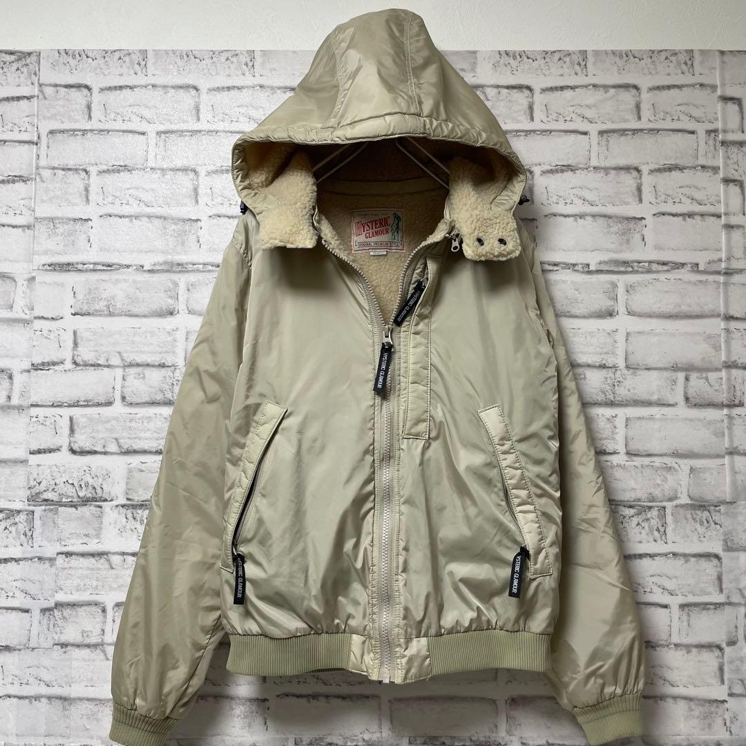 HYSTERIC GLAMOUR SYMBOL 2WAYフーデッドジャケット