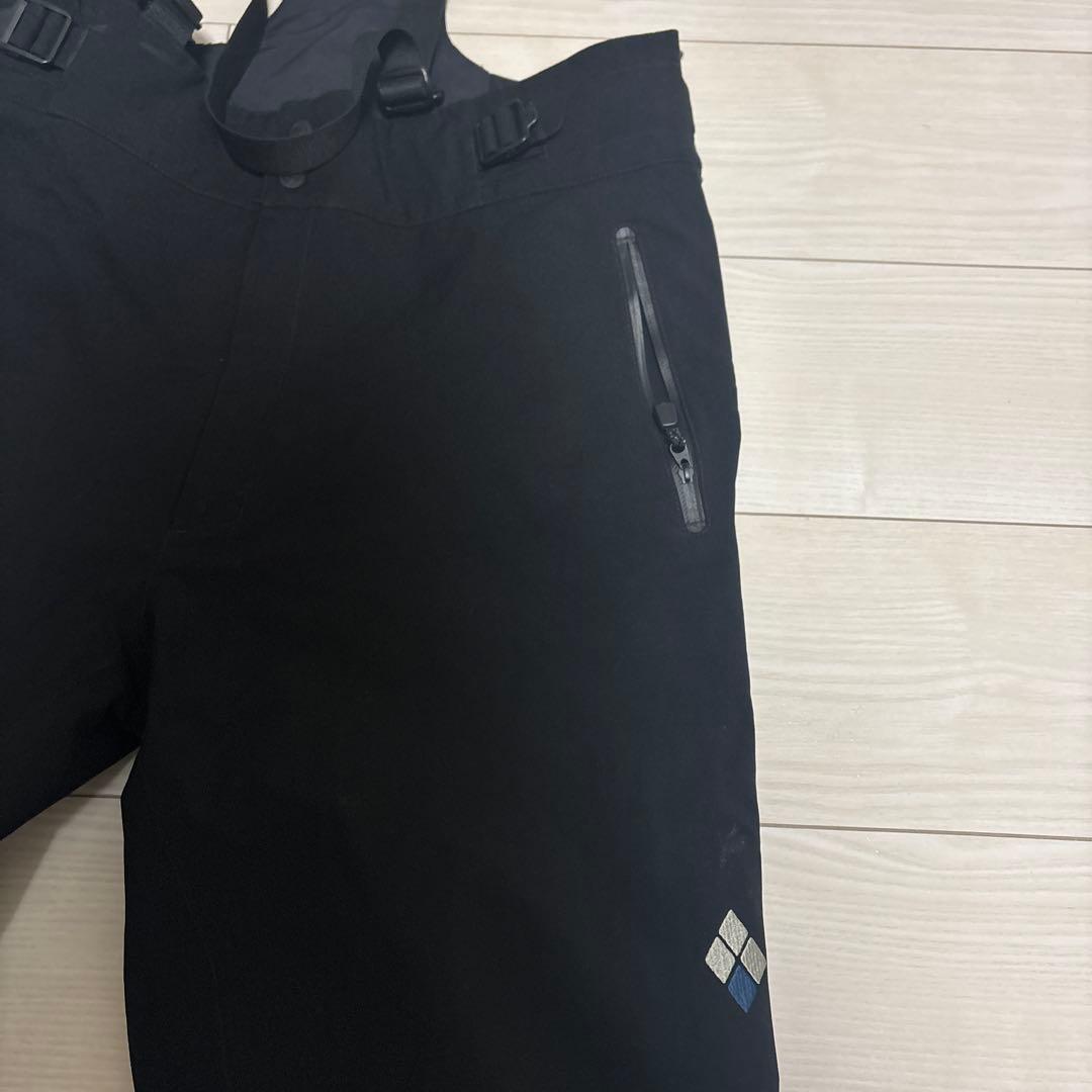 【美品】ブラック スキーウェア モンベル