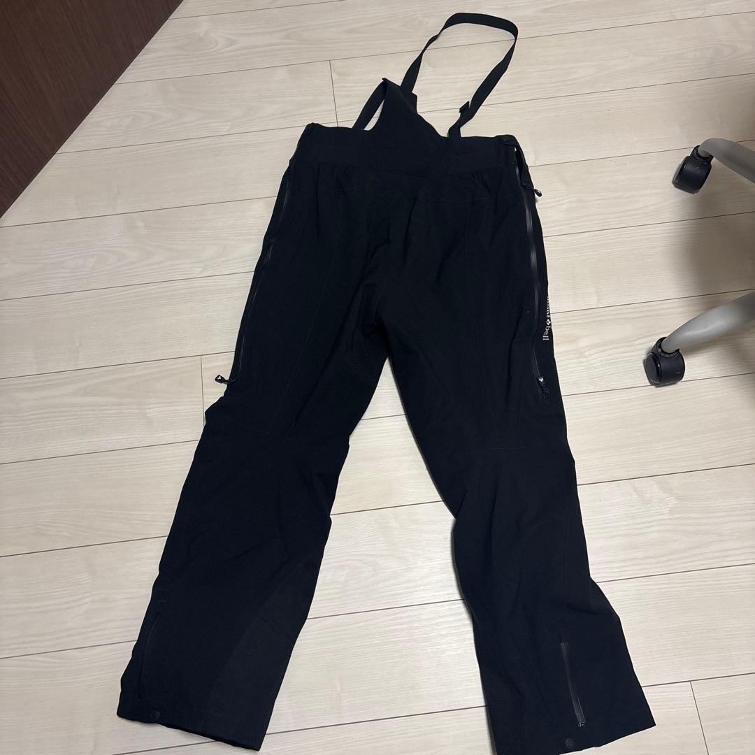 【美品】ブラック スキーウェア モンベル