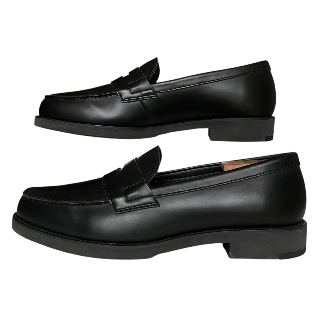 【極美品】KENFORD 25.5 KP13 レザー ローファー 黒