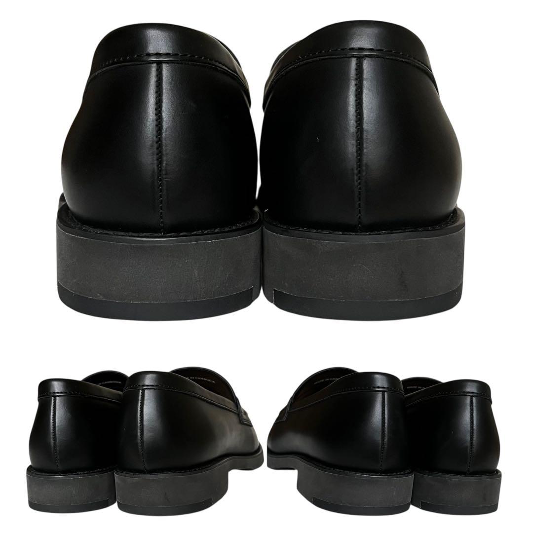 【極美品】KENFORD 25.5 KP13 レザー ローファー 黒