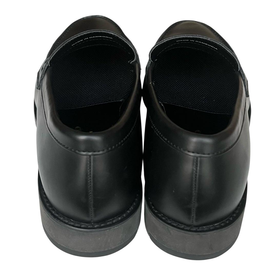 【極美品】KENFORD 25.5 KP13 レザー ローファー 黒