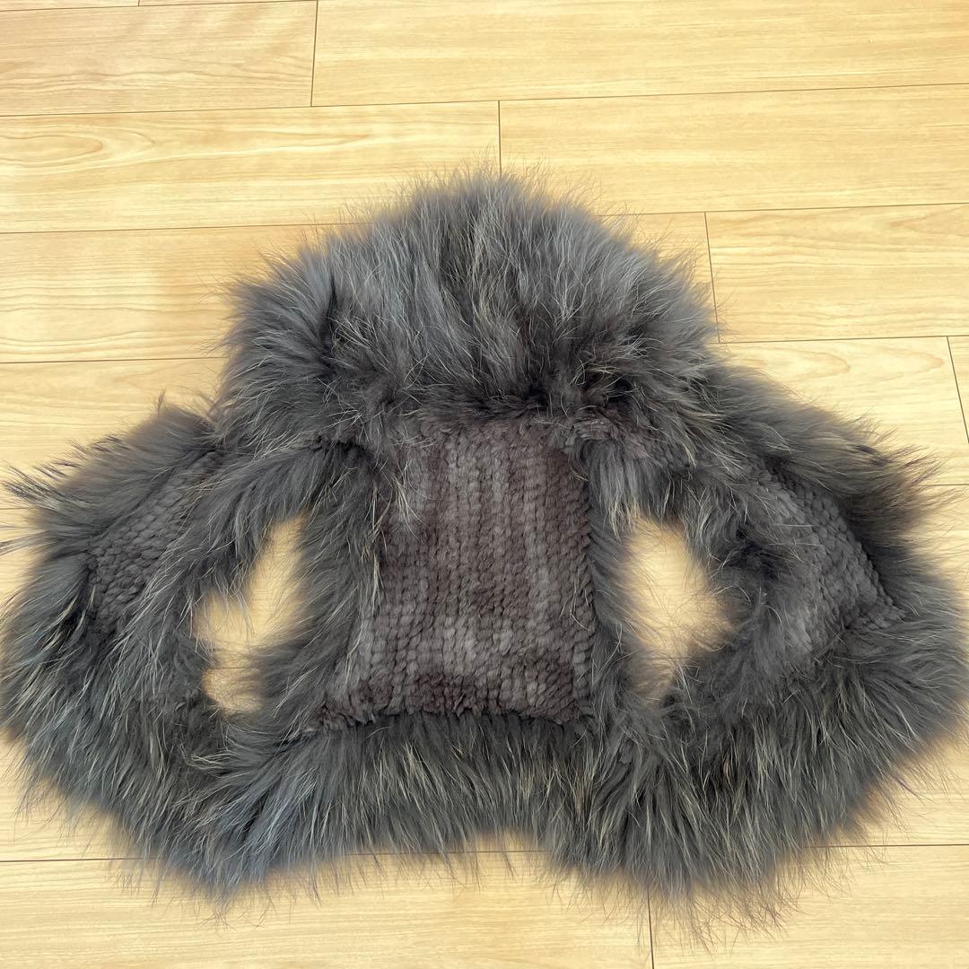 Diagram タヌキ(チャイニーズラクーン)ラビット リアルファーベスト