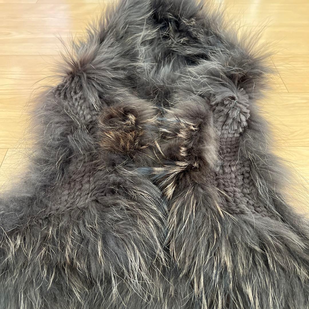 Diagram タヌキ(チャイニーズラクーン)ラビット リアルファーベスト