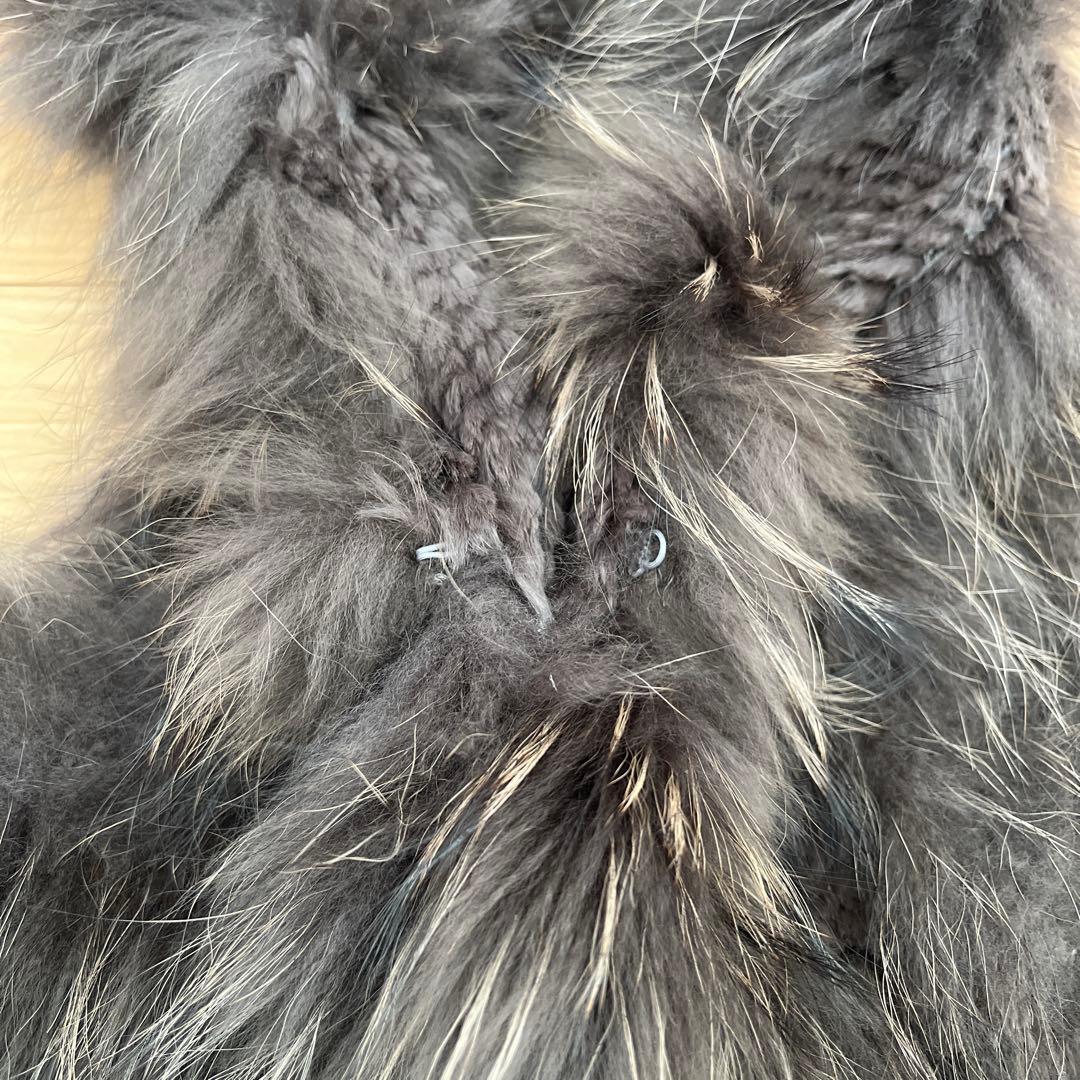 Diagram タヌキ(チャイニーズラクーン)ラビット リアルファーベスト