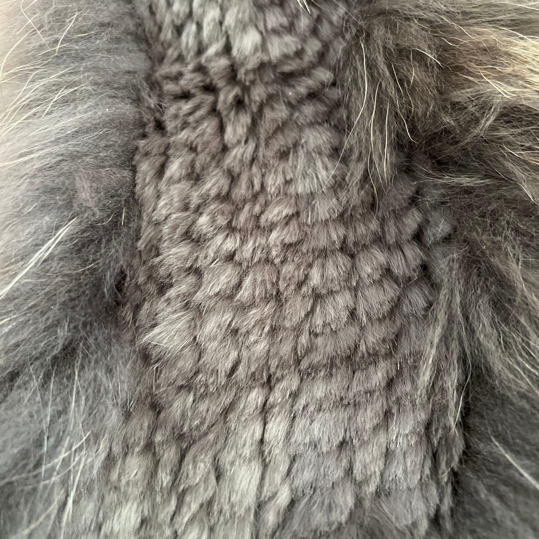 Diagram タヌキ(チャイニーズラクーン)ラビット リアルファーベスト