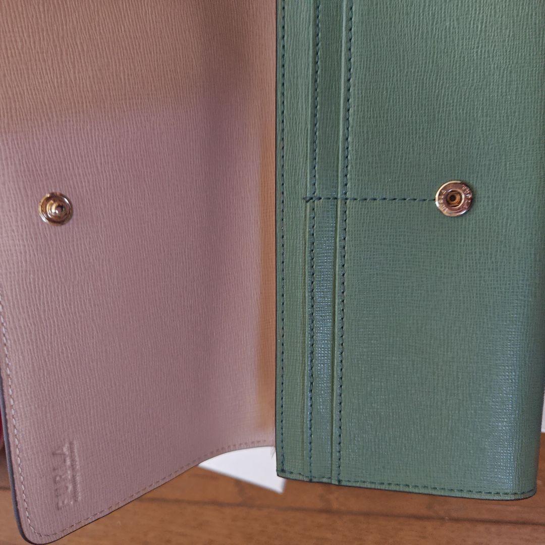 ともさん専用　新品 FURLA フルラ バビロン 長財布 オリーブグリーン