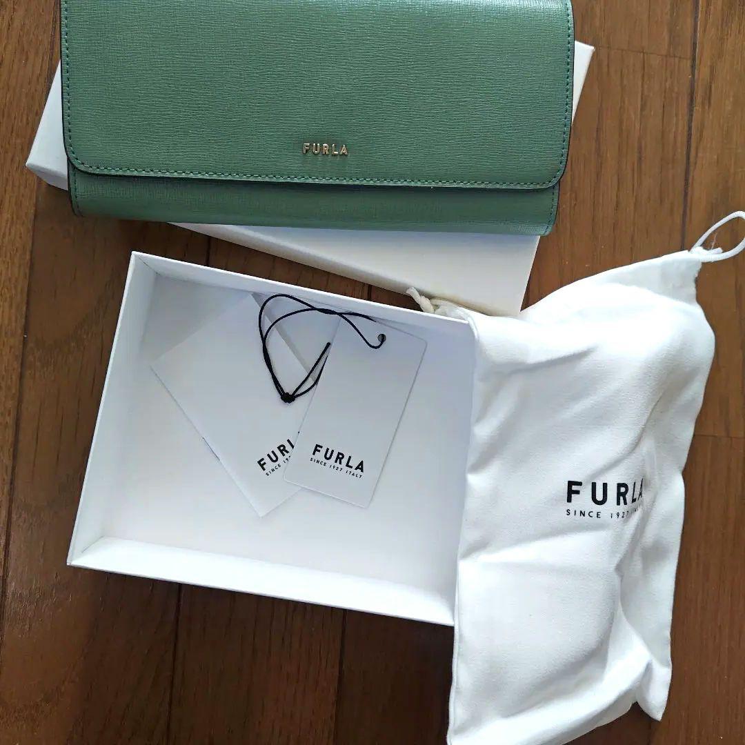 ともさん専用　新品 FURLA フルラ バビロン 長財布 オリーブグリーン