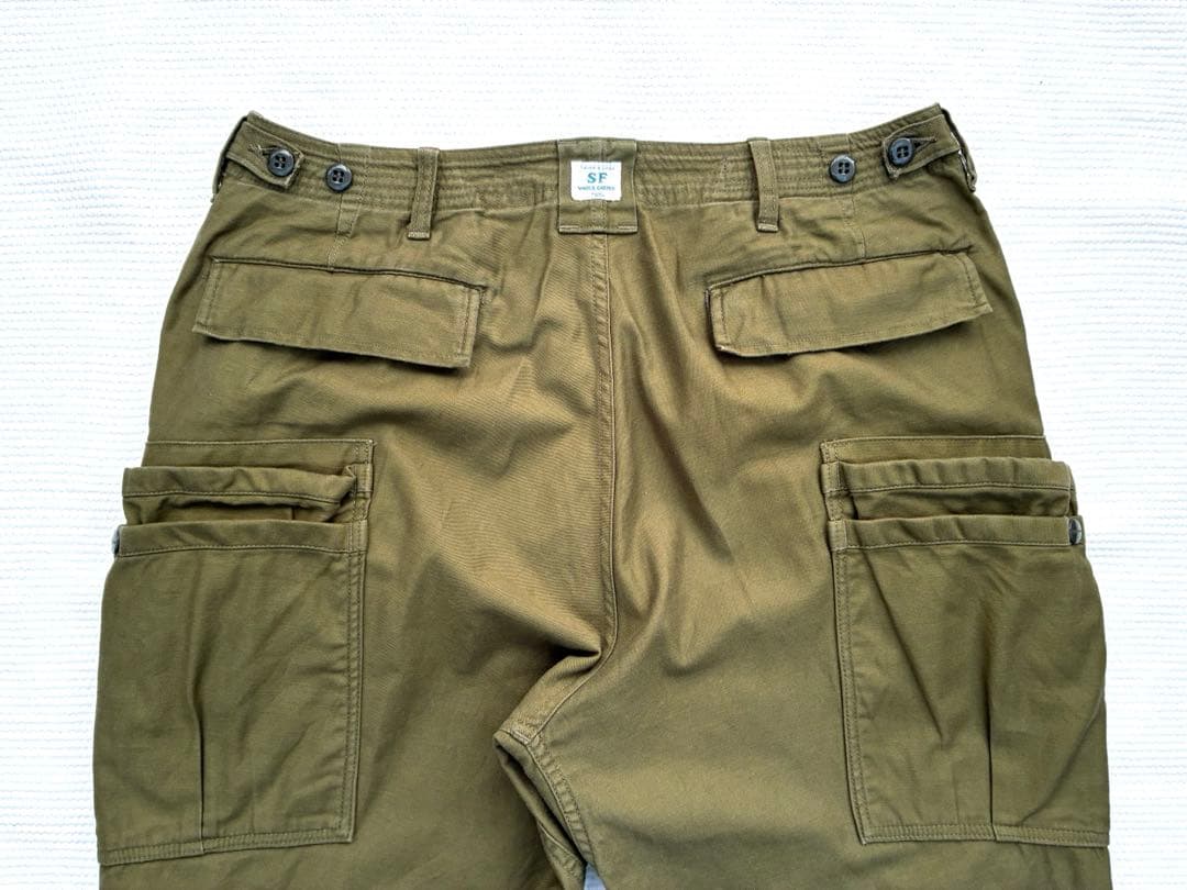 SASSAFRAS ササフラス OVERGROWN PANTS 4/5