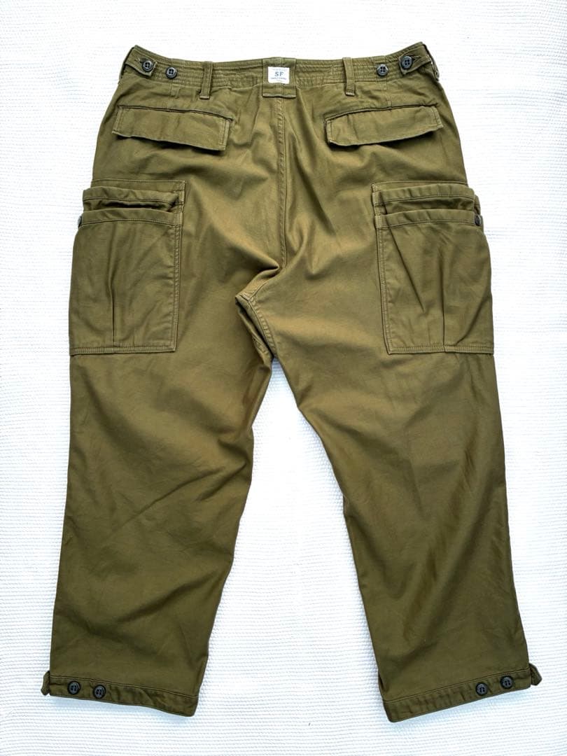SASSAFRAS ササフラス OVERGROWN PANTS 4/5