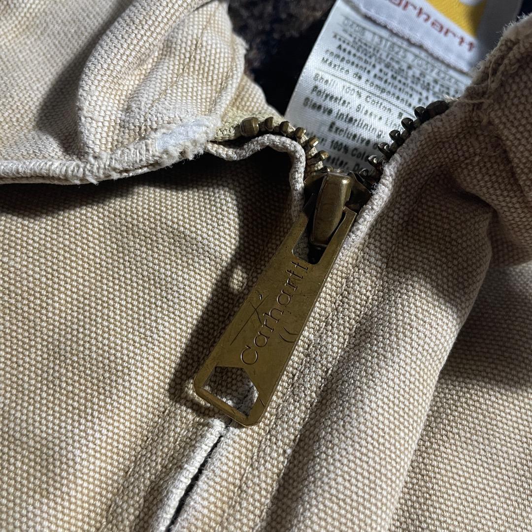 00s メキシコ USA生地 ブラウン カーハート デトロイトジャケット M