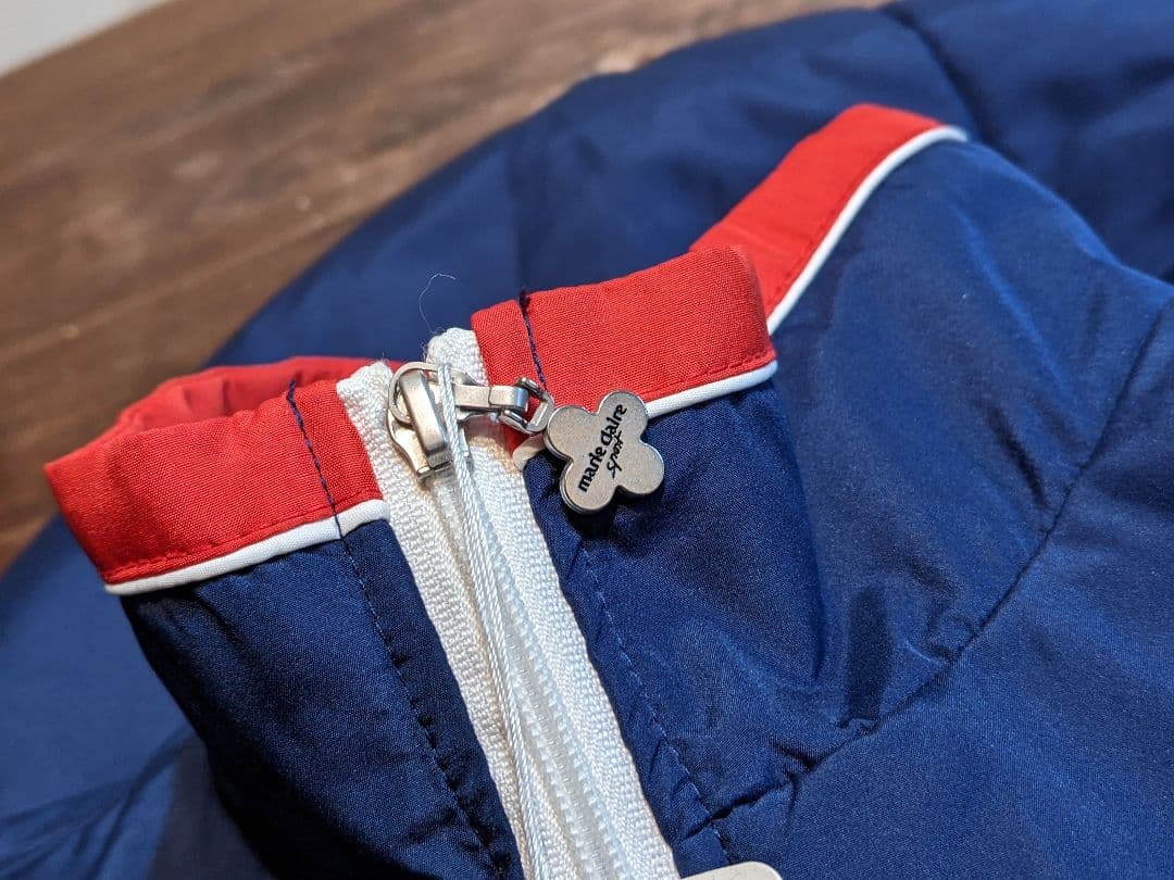 新品　マリクレール　スポーツ　ナイロン　中綿　ジップ　ジャケット　ゴルフ　ウェア