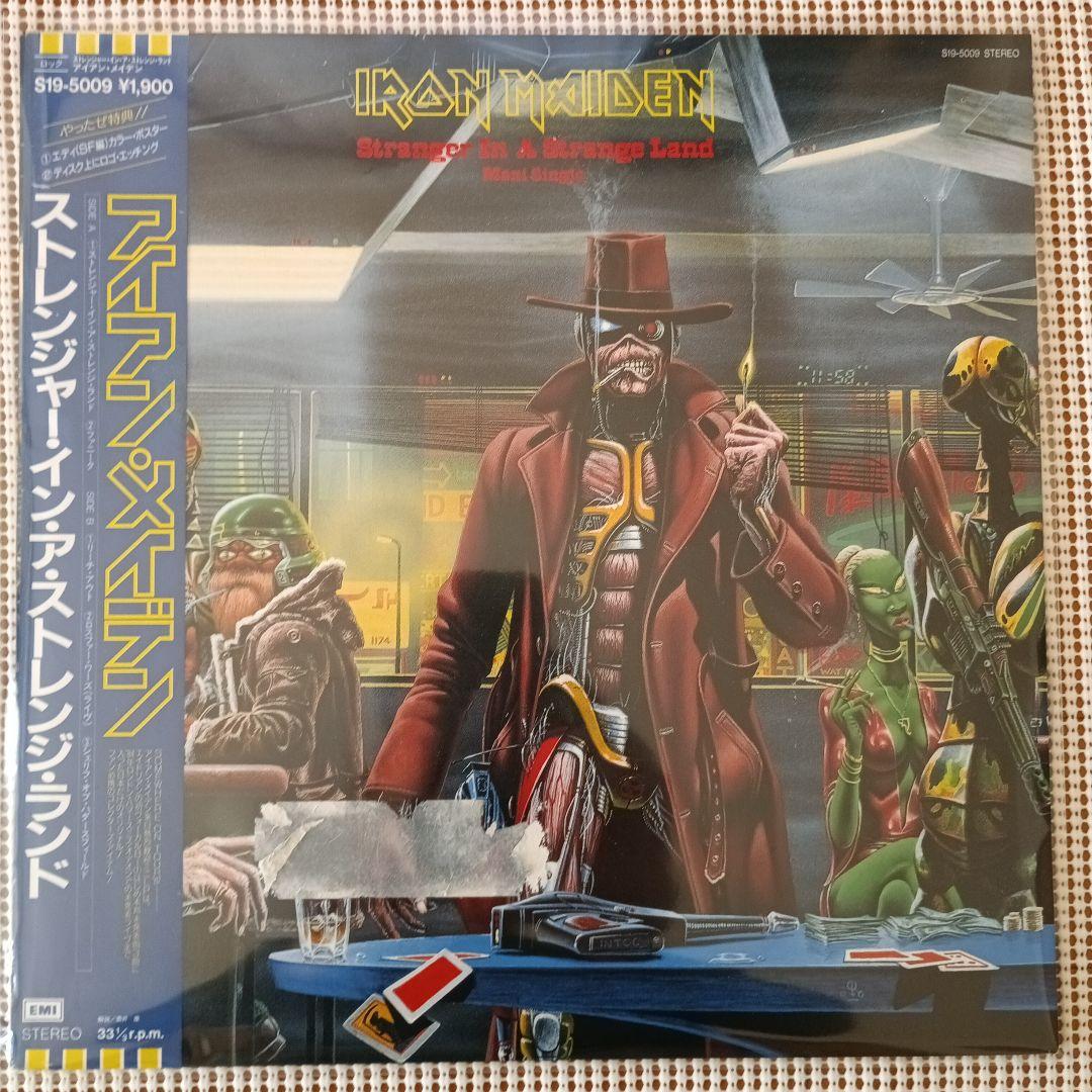 IRON MAIDEN 国内盤LP Somewhere in Time