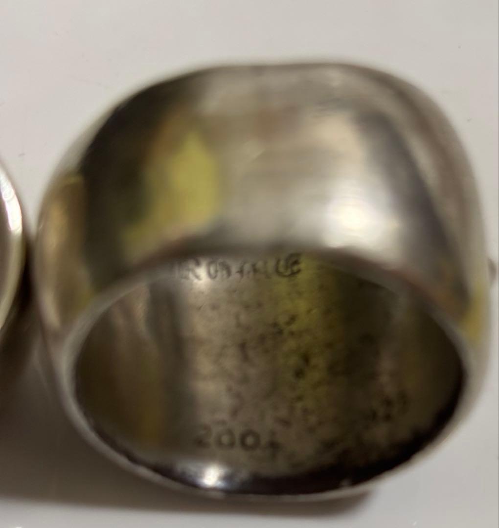 E*X様 クラッシックオーバルクロス　925シルバーリング サイズ19から２０号