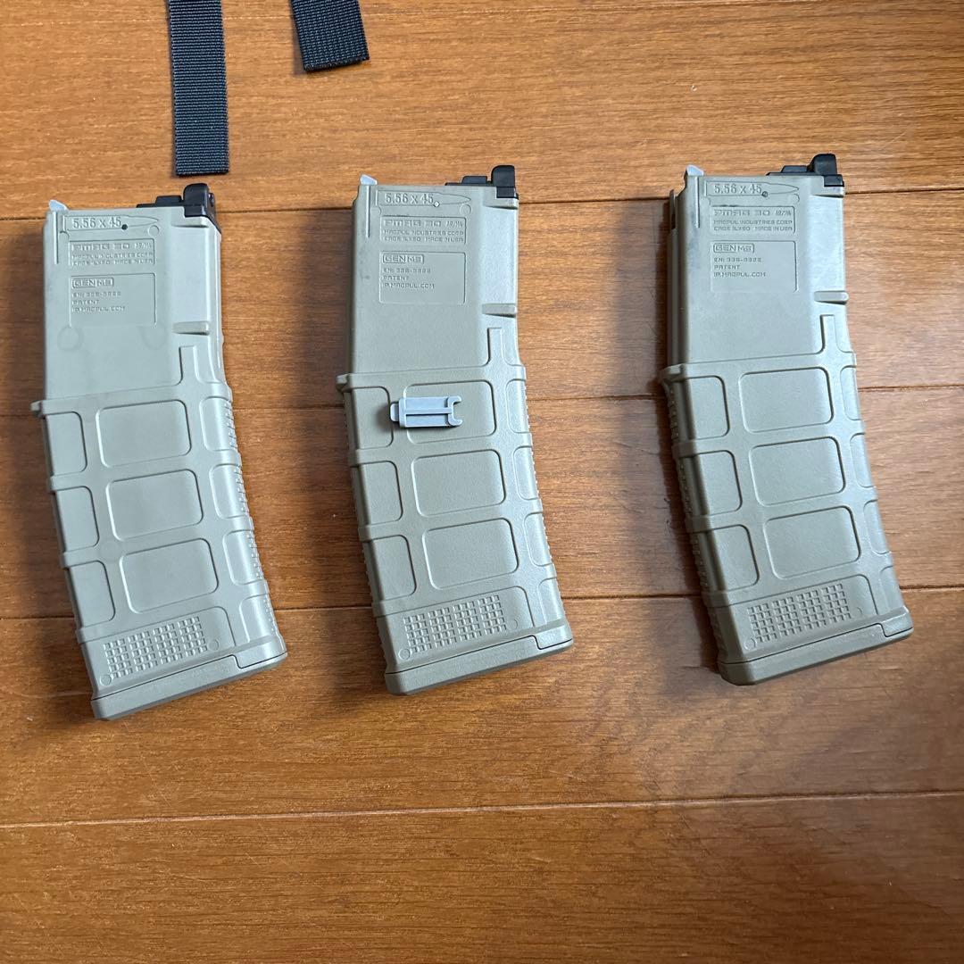 極美品!! ファルコントイズ GBB タンカラーm4/mws用pmagマガジン