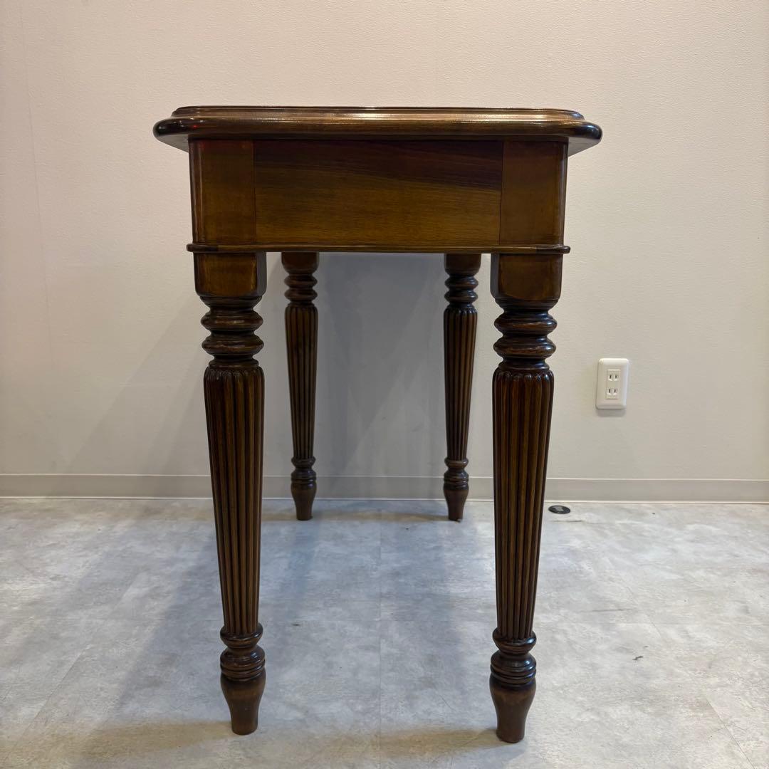 バロッサバレンティ　天面革張り　机　デスク