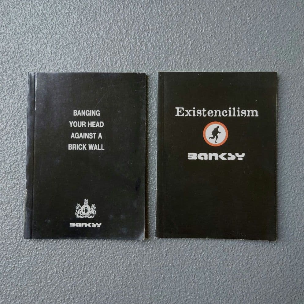 Banksy バンクシー 作品集2冊セット 絶版