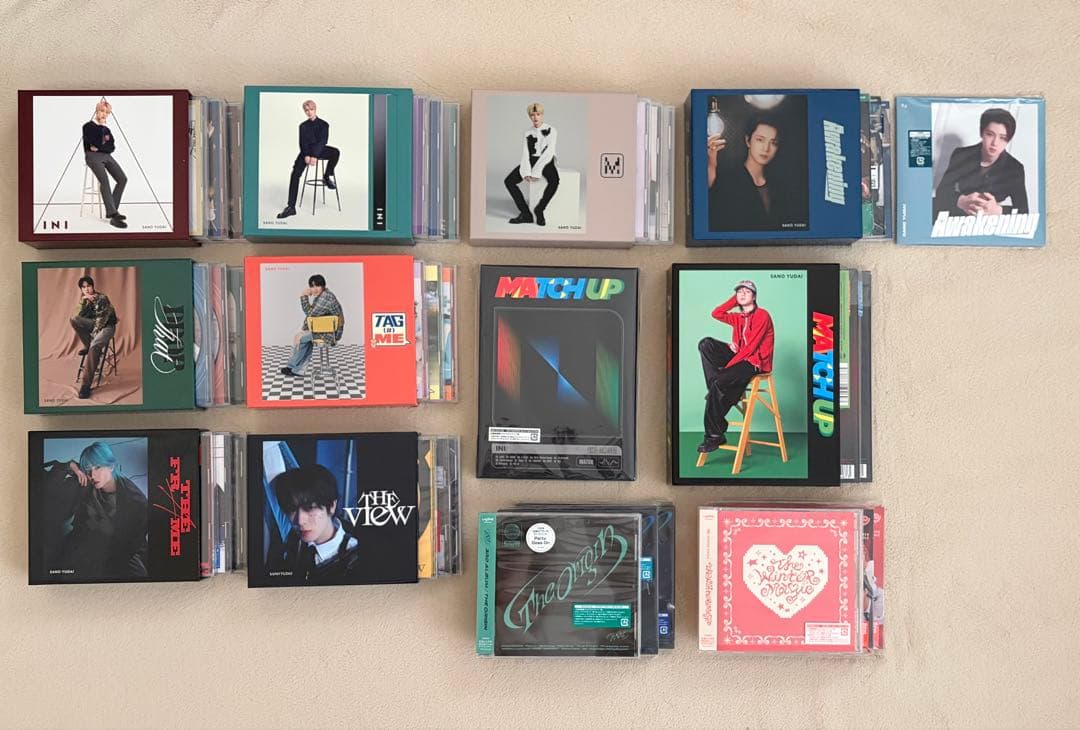 INI CD まとめ売り 【佐野雄大BOX付き】