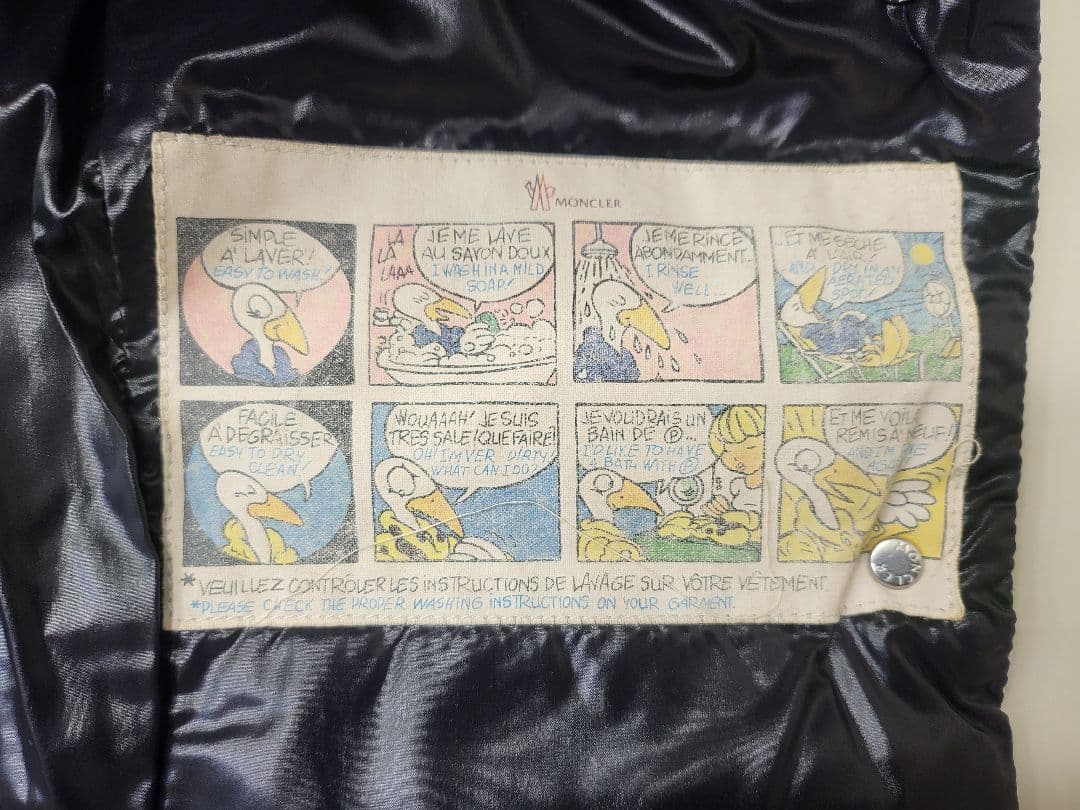 MONCLER ブラック ダウンベスト サイズ00