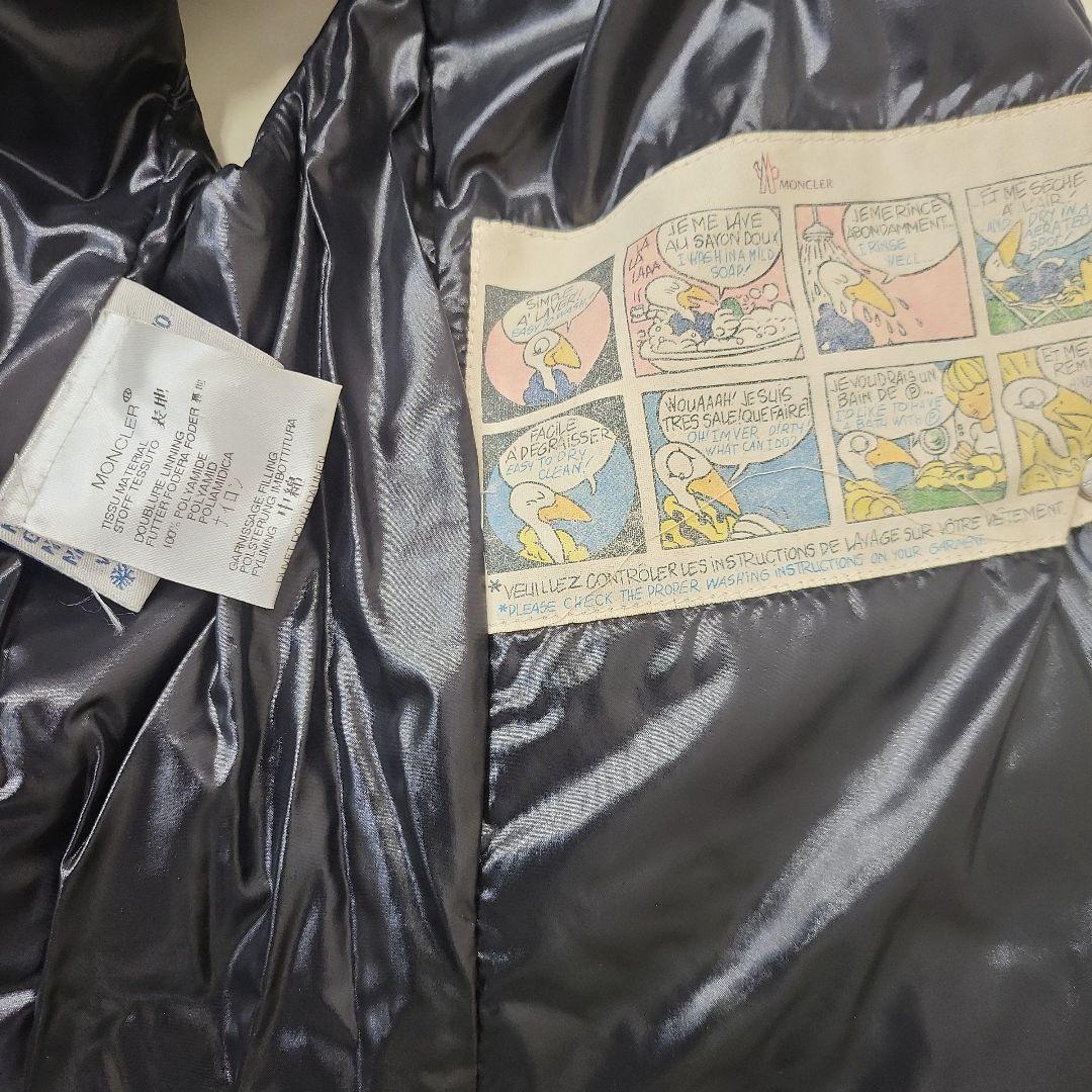MONCLER ブラック ダウンベスト サイズ00