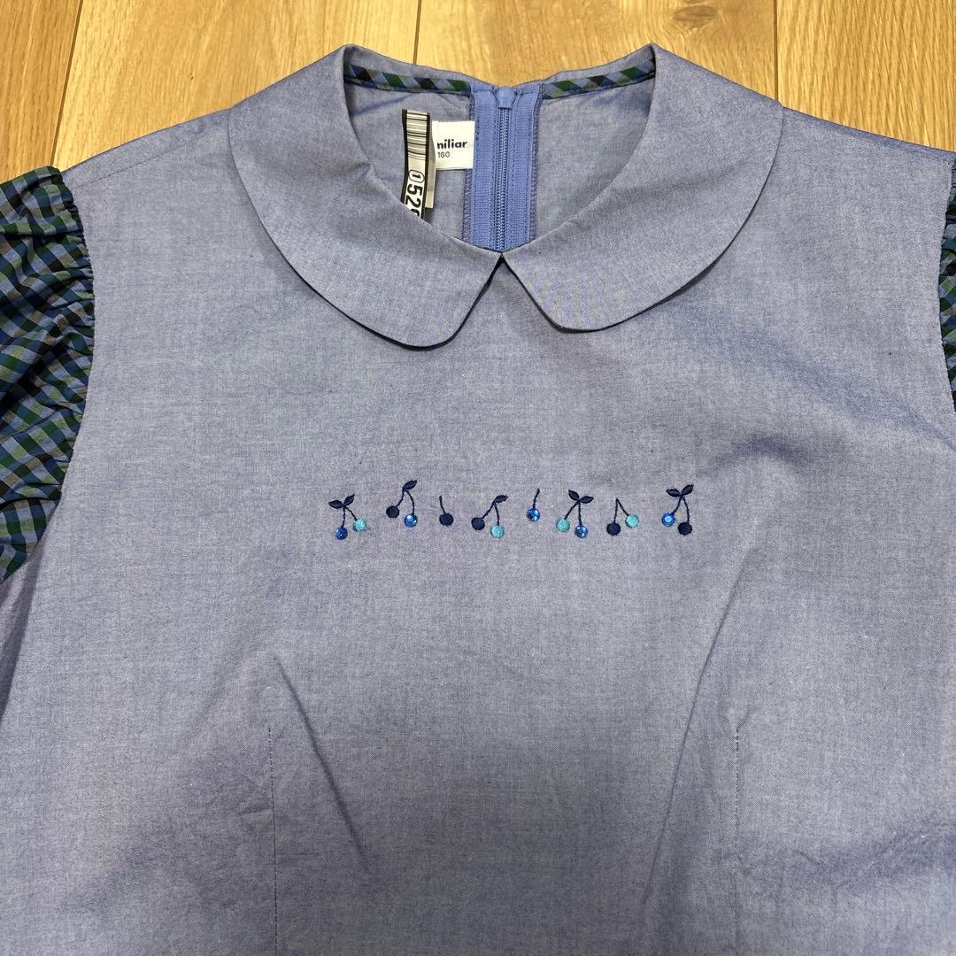 新品同様　ファミリア可愛いワンピース160