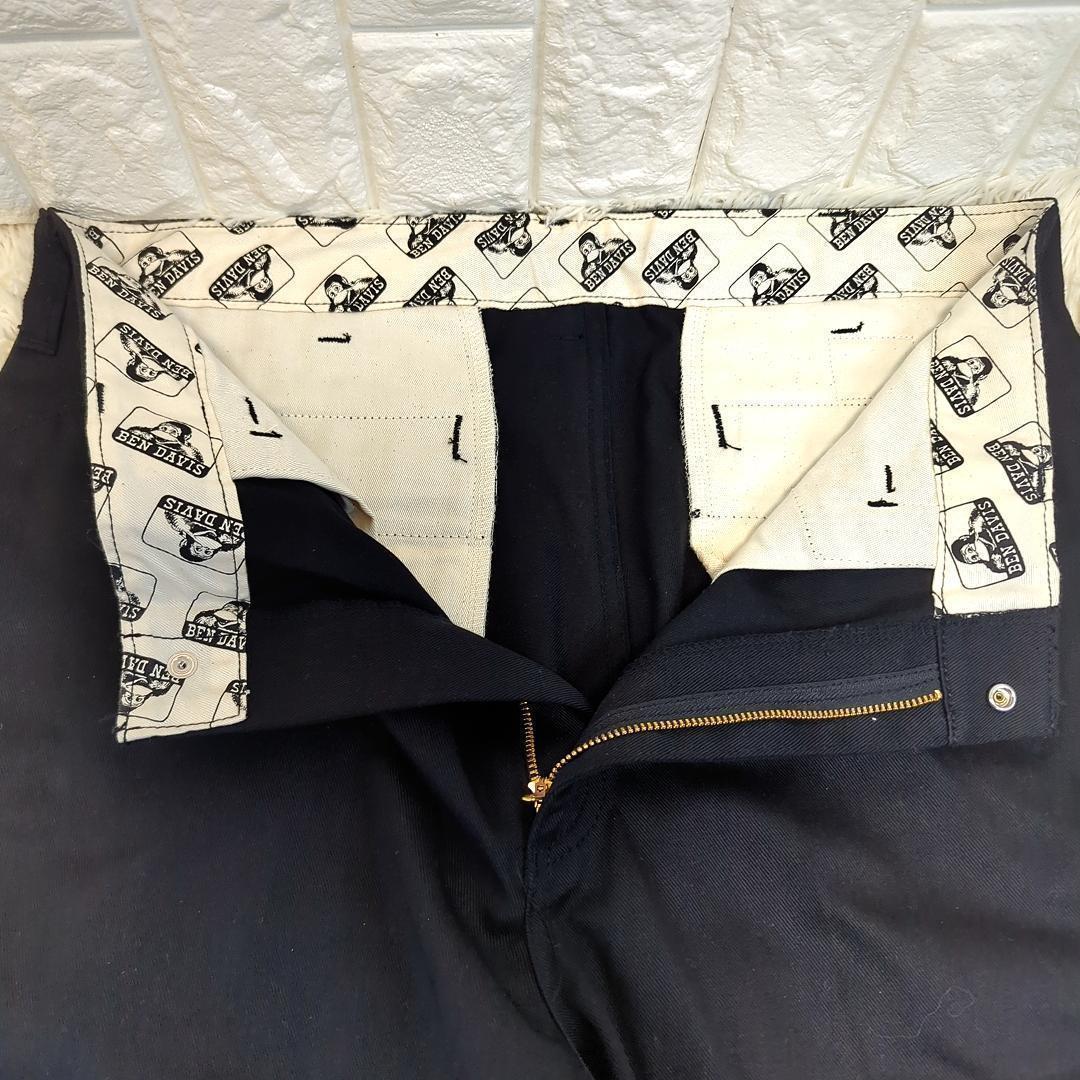 【ゴールデンサイズ】BEN DAVIS FRISkOパンツ w36 黒 極太