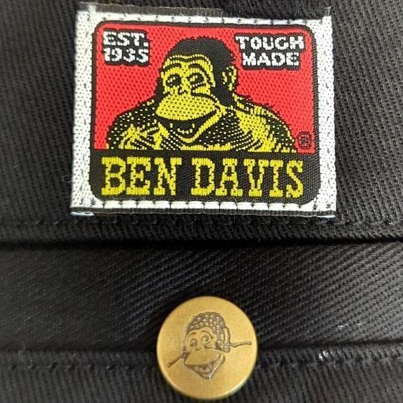 【ゴールデンサイズ】BEN DAVIS FRISkOパンツ w36 黒 極太