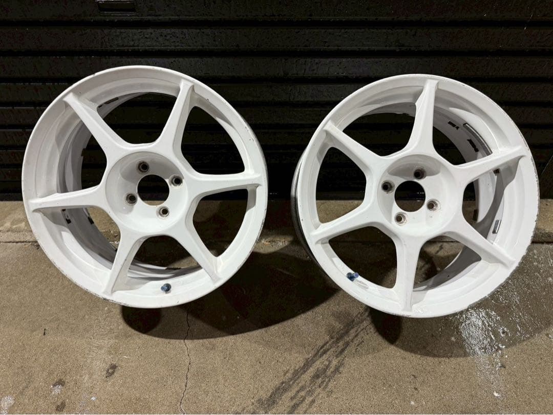 P1レーシング　17インチ　PCD100 4穴　　シビック