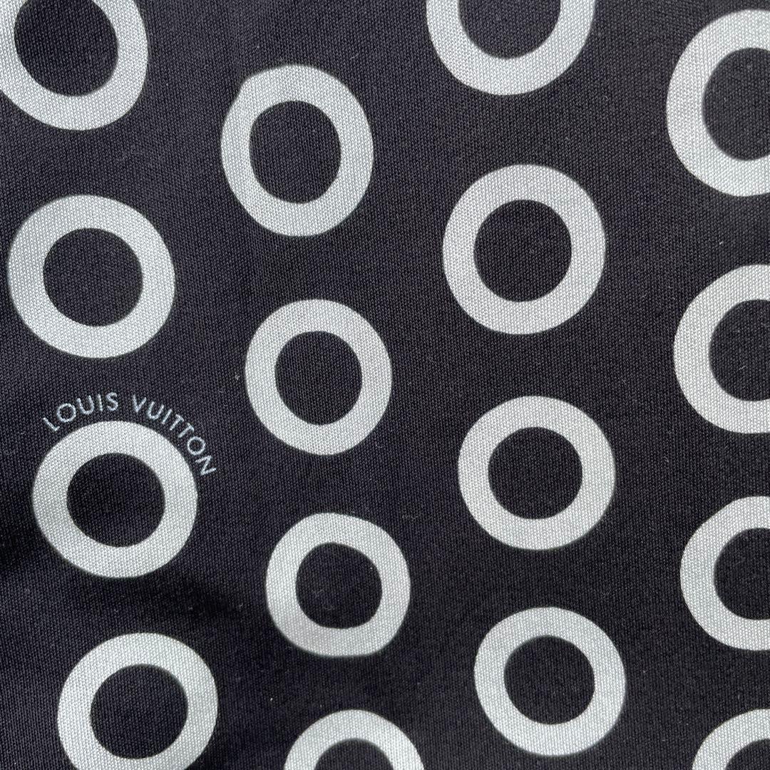 LOUIS VUITTONワンピース　34 ブラック×水玉