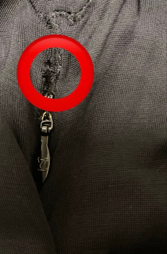 LOUIS VUITTONワンピース　34 ブラック×水玉