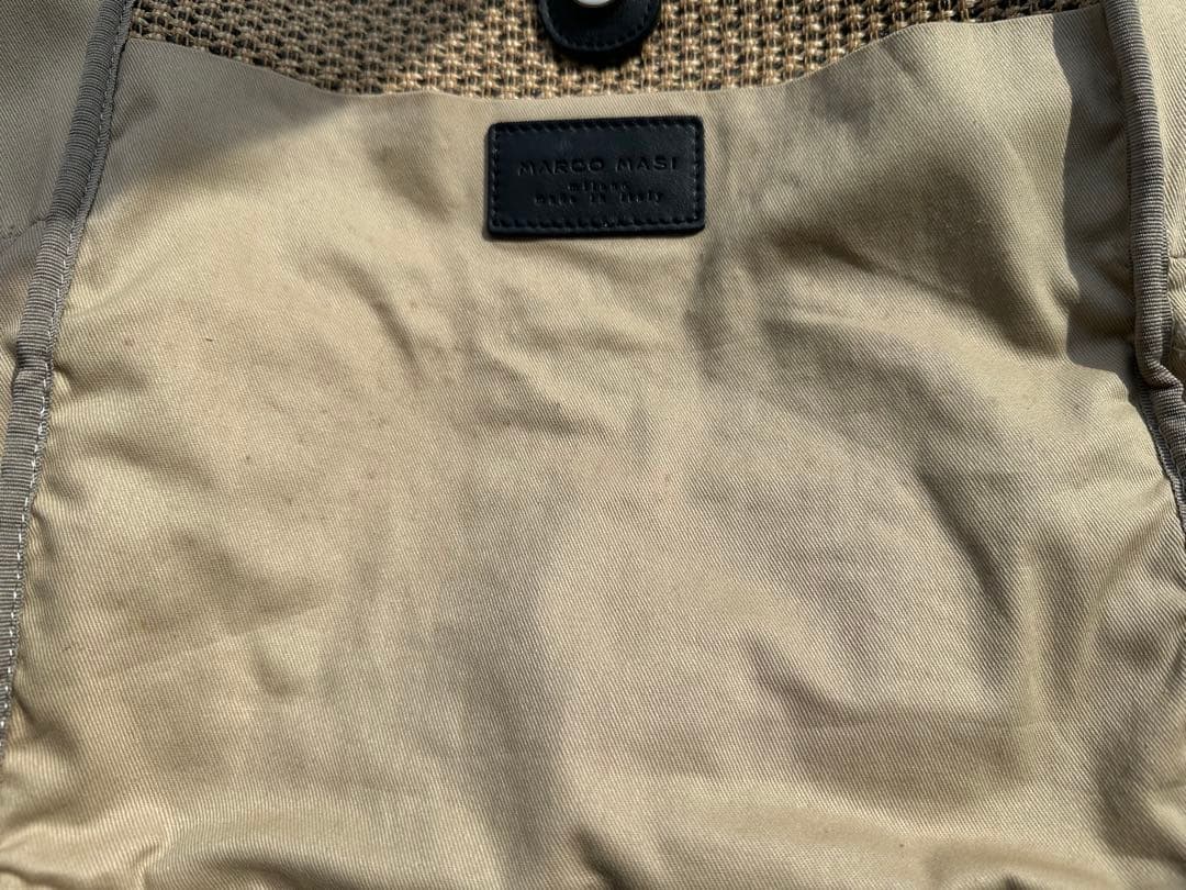 MARCO MASI マルコマージ　ブラックライトトート