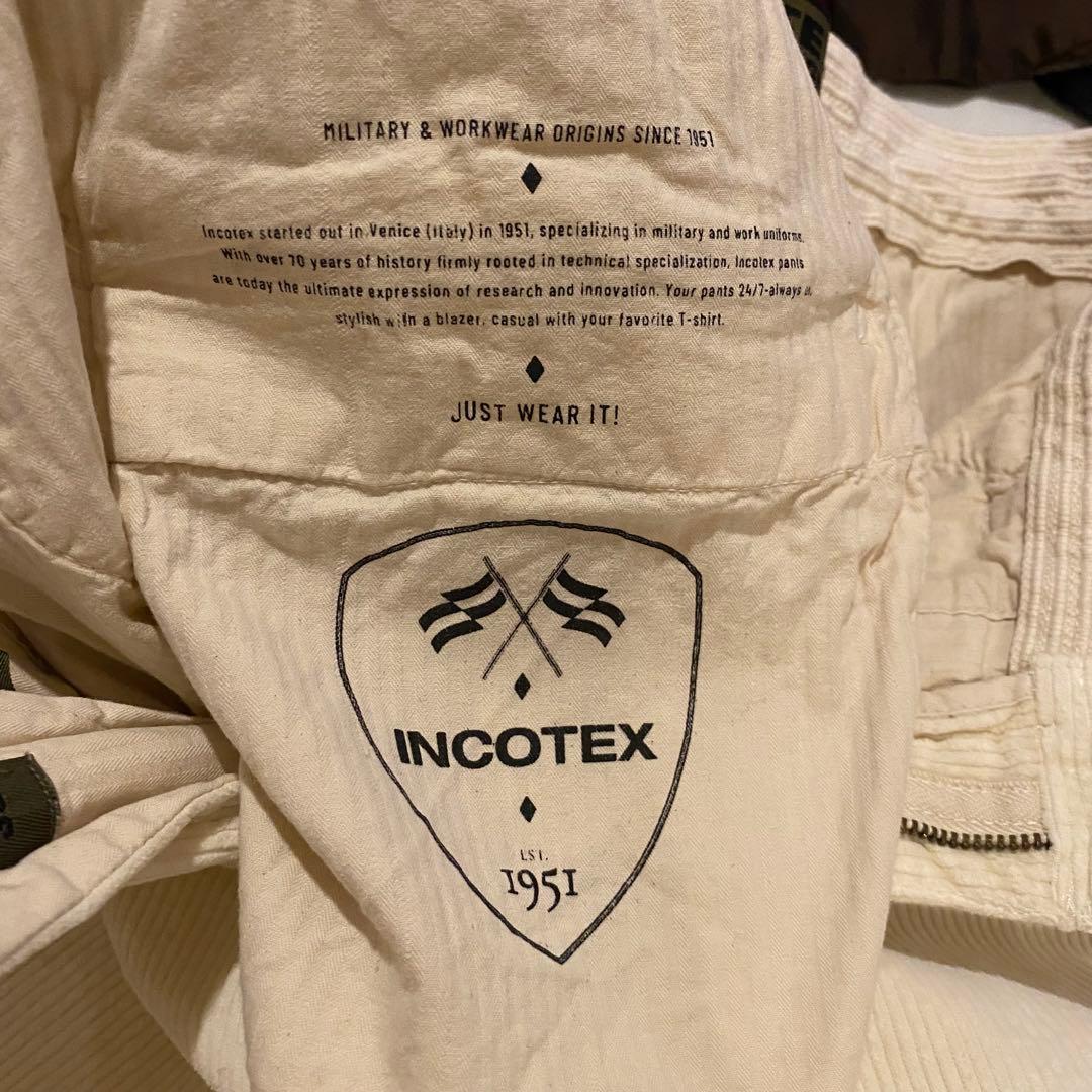 INCOTEX SLACKS ガーメントダイコーデュロイ 1SA100 30