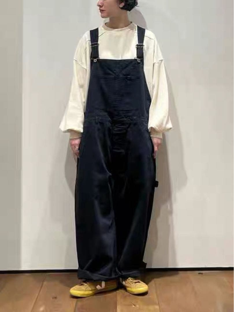 ジャーナルスタンダード　luxe ヴィンテージヘリンボン　オーバーオール