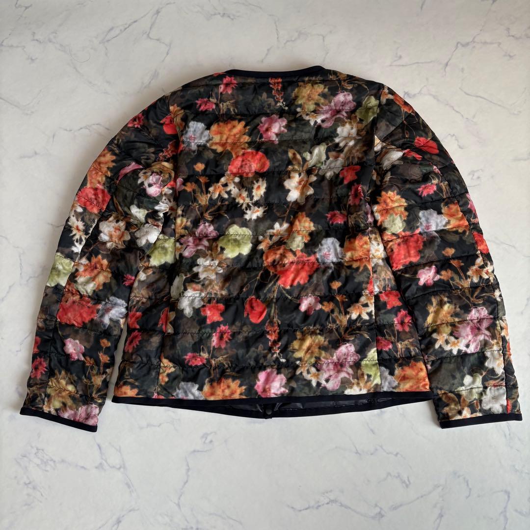極美品 シップス×Nowartt 中綿ナイロンジャケット L 花柄 インナー