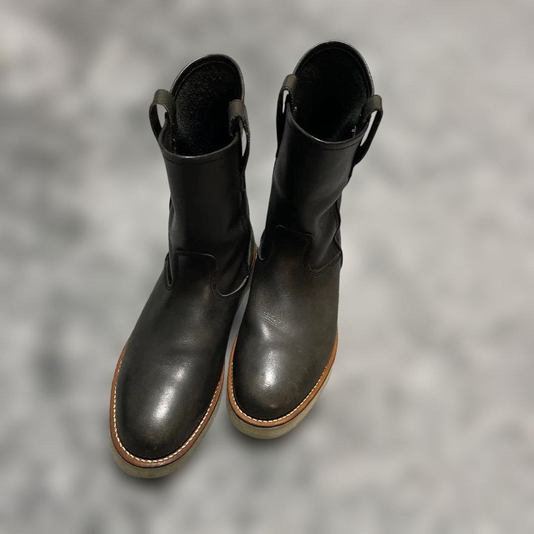 BEAUTY & YOUTH ペコスブーツ　黒26.5