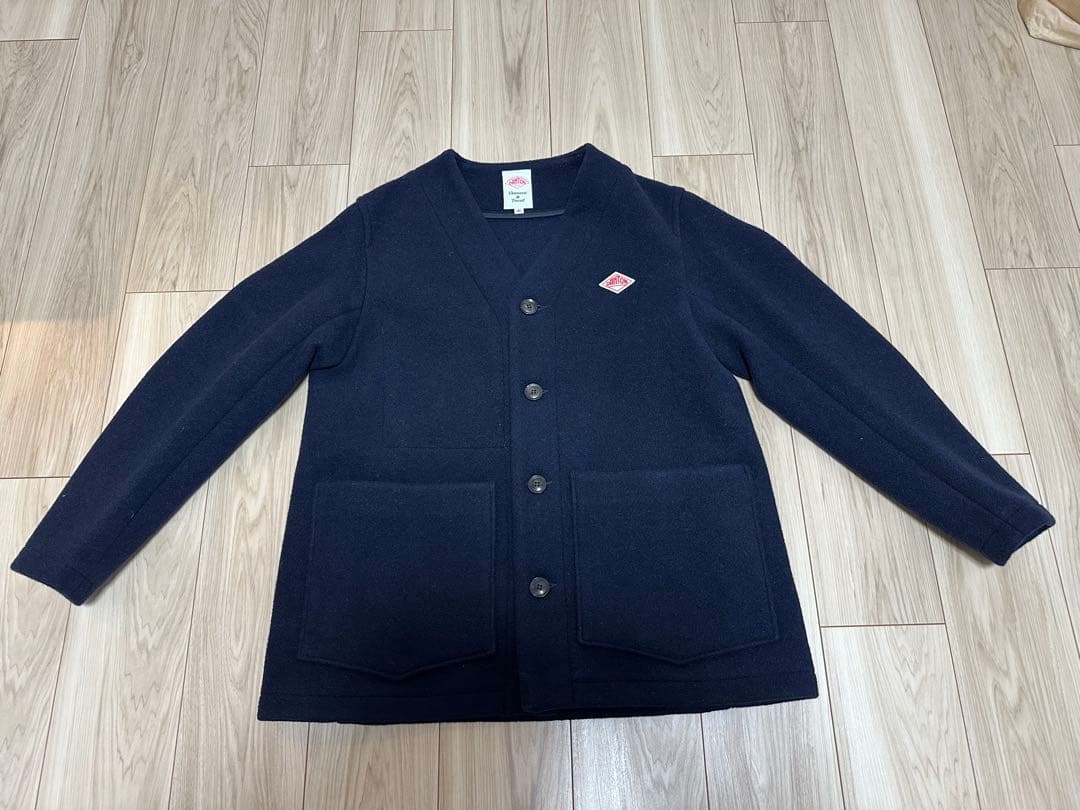 DANTON ウールモッサVネックジャケット