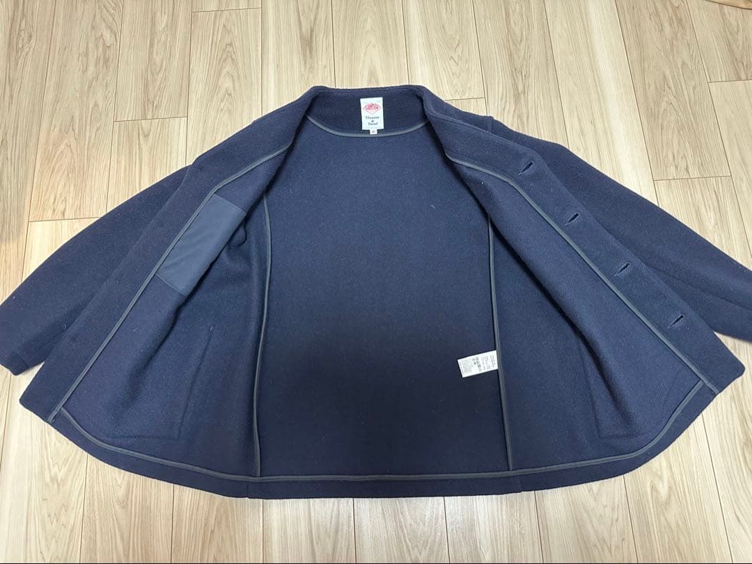 DANTON ウールモッサVネックジャケット