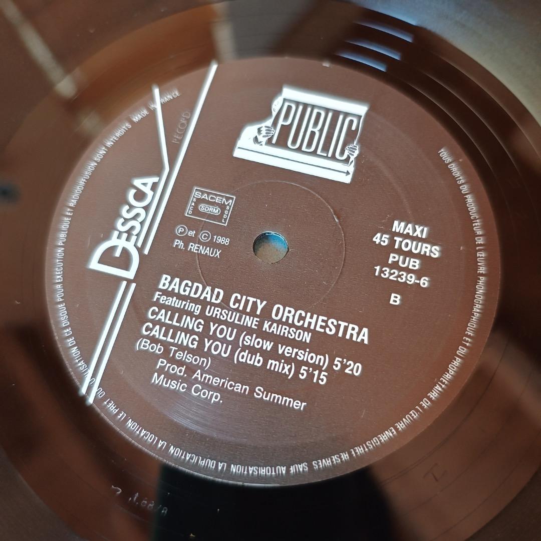 洋楽 Callng You 12\"remix /BAGDAD CAFE OST