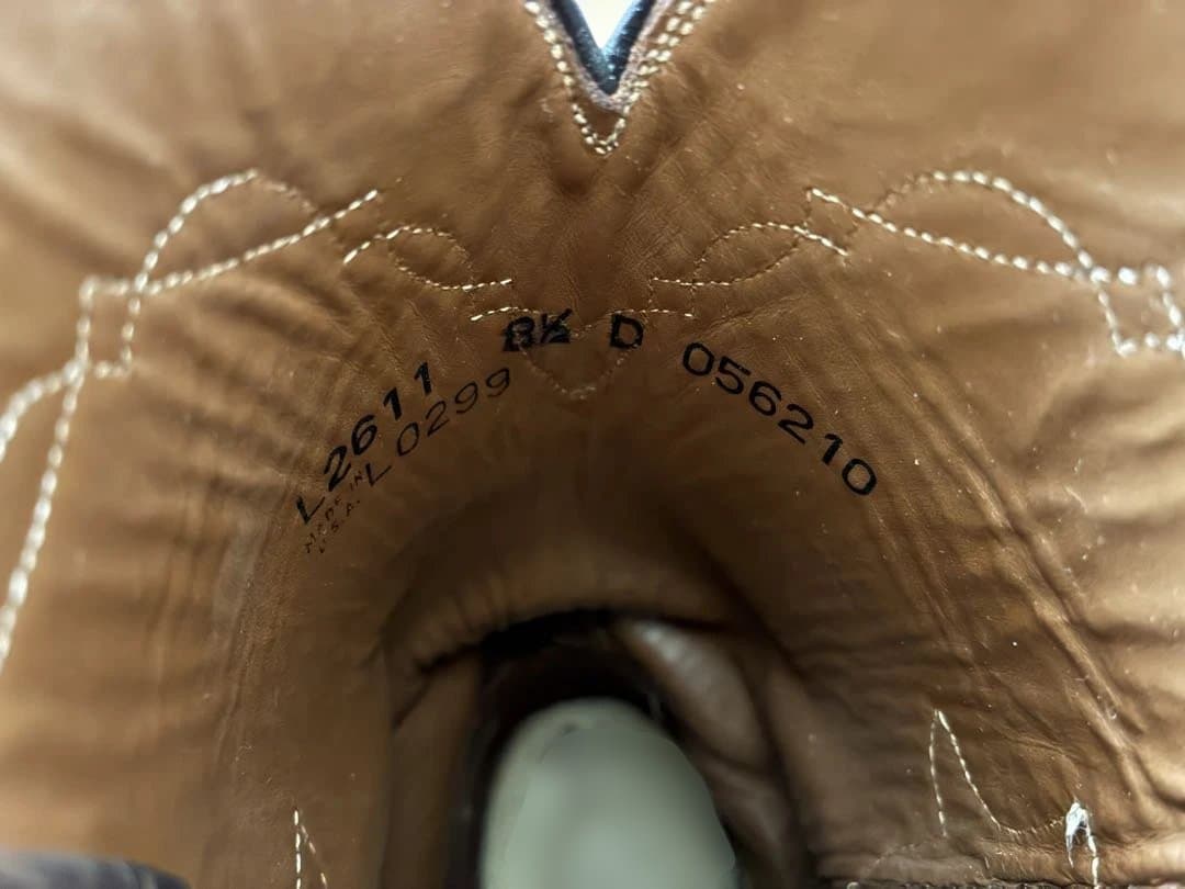 ルケーシー ウエスタンブーツ【訳アリ】