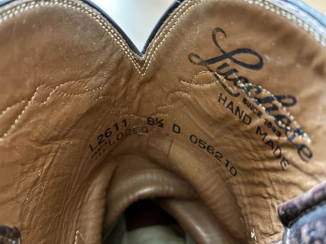 ルケーシー ウエスタンブーツ【訳アリ】