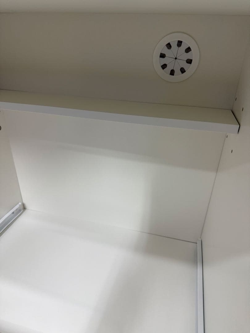 【洗浄消毒作業済】【美品】ニトリ　レンジ台　レンジボード　食器棚