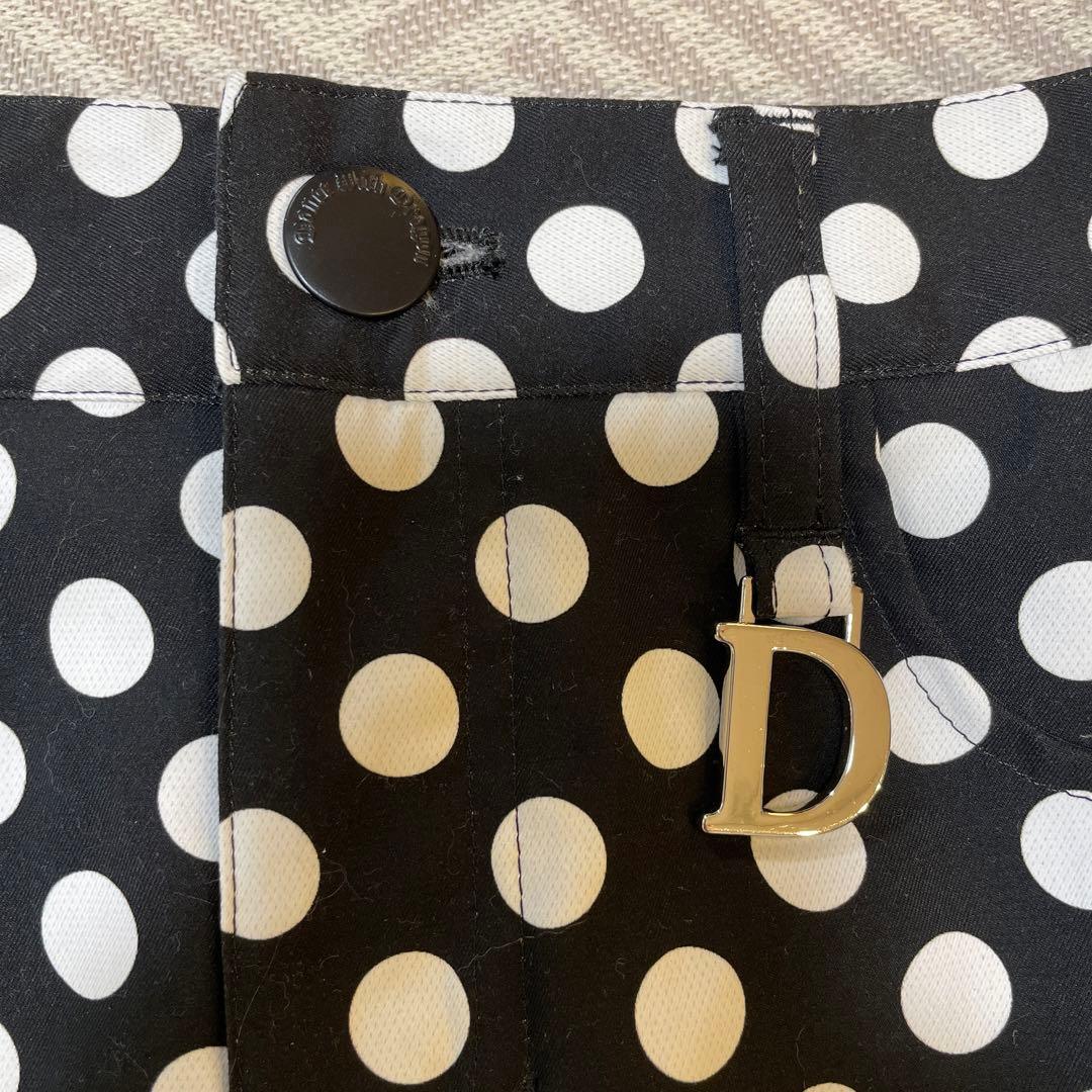 ダンスウィズドラゴン❣️ドットゴルフスカート美品