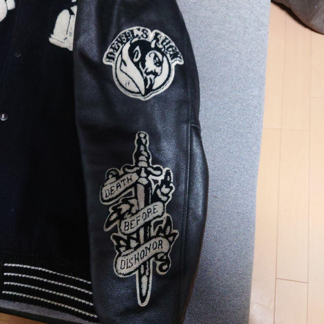 最終値下げ！Ghost Riders スタジャン ブラック