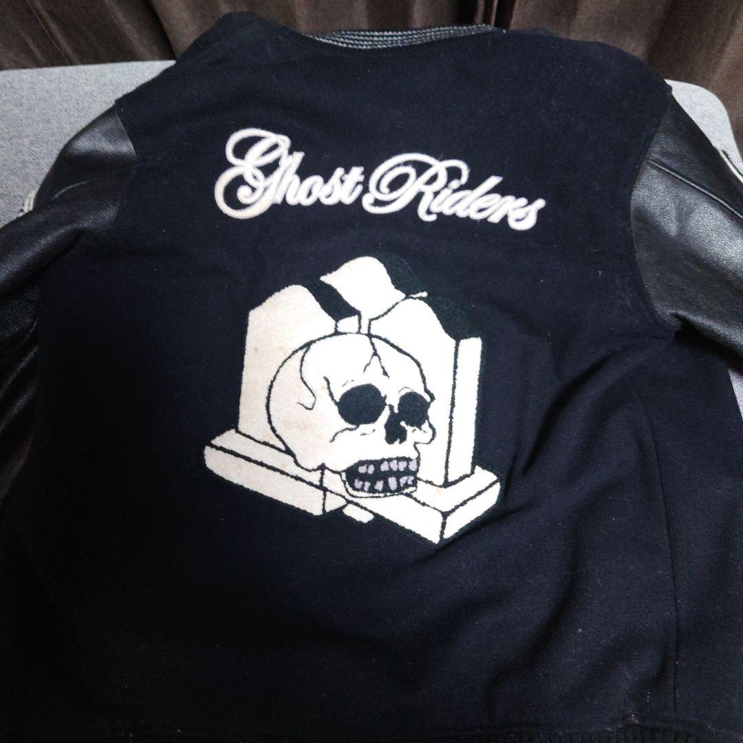 最終値下げ！Ghost Riders スタジャン ブラック