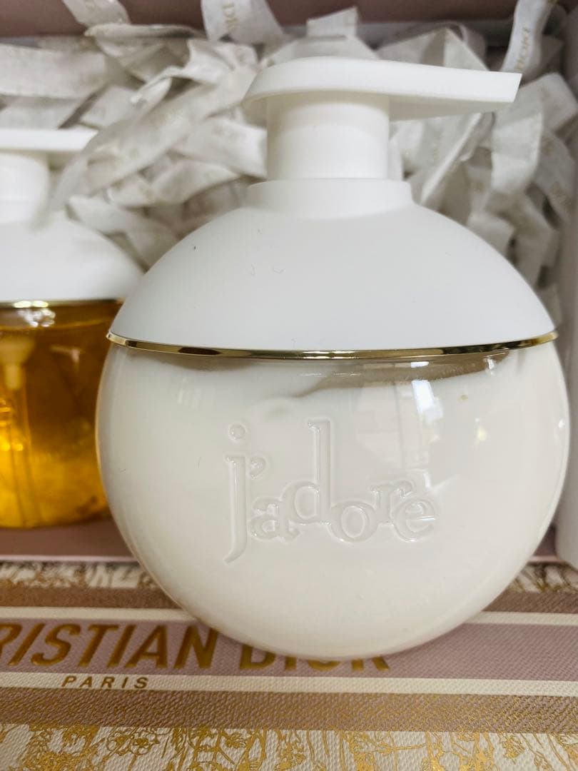 新品Diorジャドール①ボディミルク ②シャワージェル　プレステージおまけ付