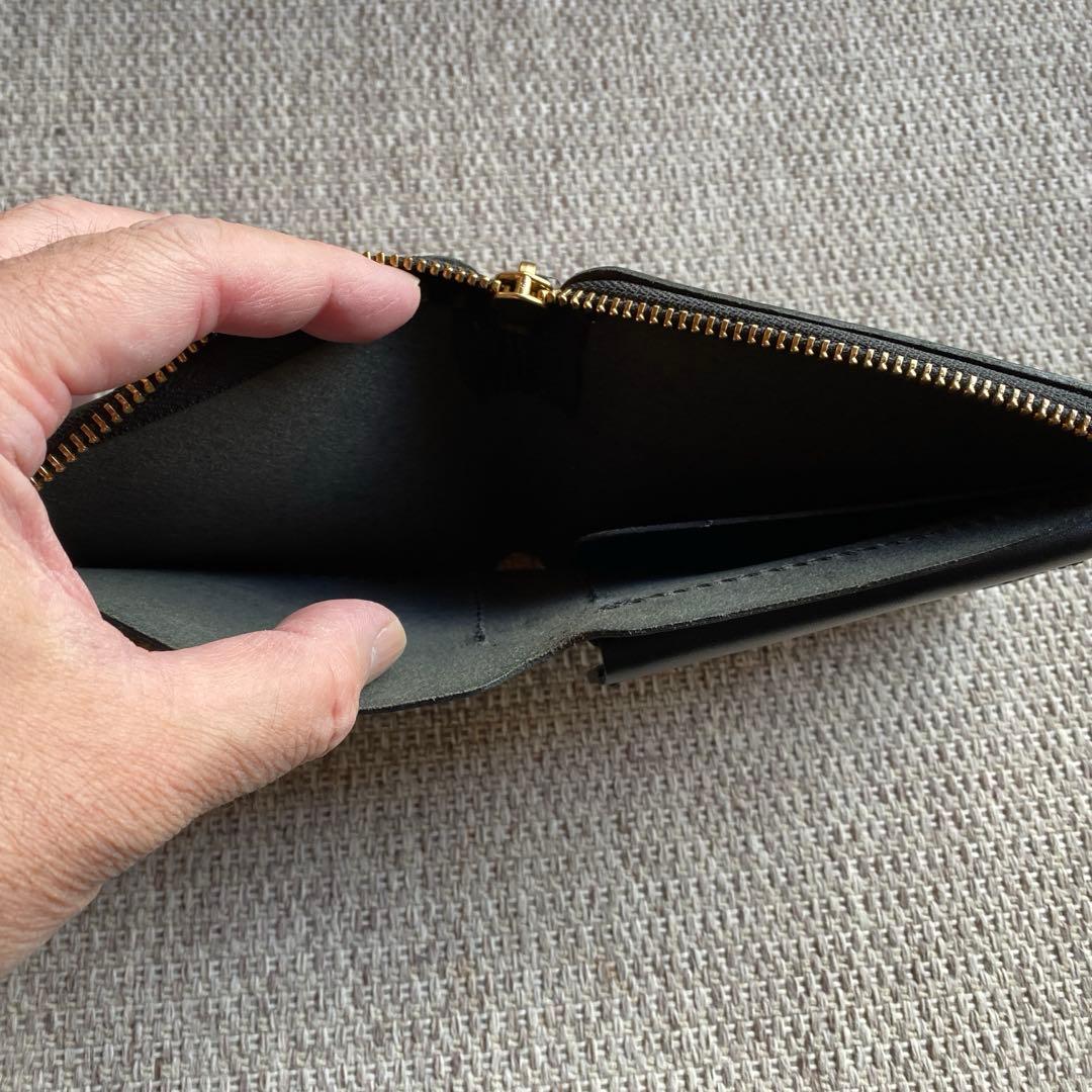 【HERZ】Organ ラウンドファスナー二つ折り財布 GS-48