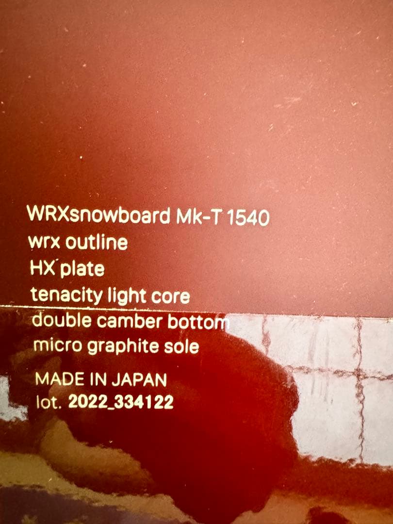 WRX board マークT 154㎝